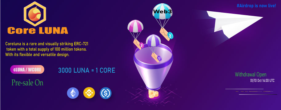 coreluna_dev's tweet photo. 🚀 Hey CoreLUNA Lovers! 🌕
🗓️ Get ready for a remarkable start in 2024! We're collecting #cLUNA funds, and the listing price is set at an amazing 1 #cLUNA = 1 #GALA! 🎉
💫 Join our airdrop and stay with us as we pave the way for an extraordinary journey together. 🚀
🌟Airdrop: https://t.co/OUxkLkgtV8
#CoreLUNA #Airdrop #CryptoCommunity #NewYearListing #Coretoshis #CoreDAO