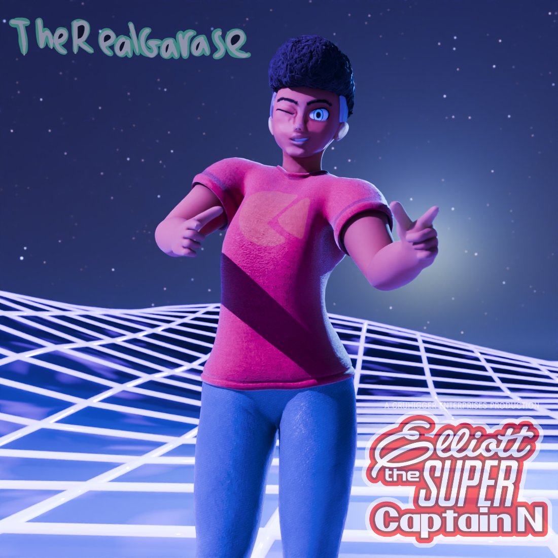 GaraseSweep's tweet photo. @SuperCapMain @SCNEdits Alright so I made their oc elliot in 3d except with pbr instead of npr. #blender #3d #pbr #blender3d #render #3dart #b3d #oc #character #fanart https://t.co/yY9RkSumKO