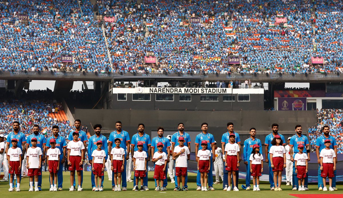 Win or lose, it's always 'India India' for us! #TeamIndia, keep going stronger, and congratulations on an outstanding tournament! 🇮🇳💪 #CWC2023Final