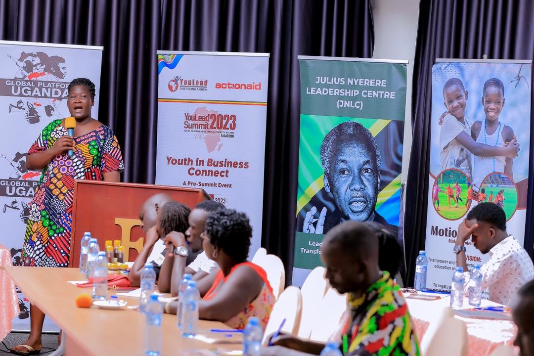 actionaiduganda's tweet photo. The AAIU Global Platform Uganda, in partnership with YouLead, held a pre-summit meeting with young people from the business community, civil society, and policymakers to discuss youth challenges and recommendations. The ideas will be amplified at the YouLead Summit in Nairobi. https://t.co/GcypRSpsZw