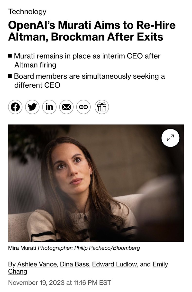 Board members are simultaneously seeking a different CEO…