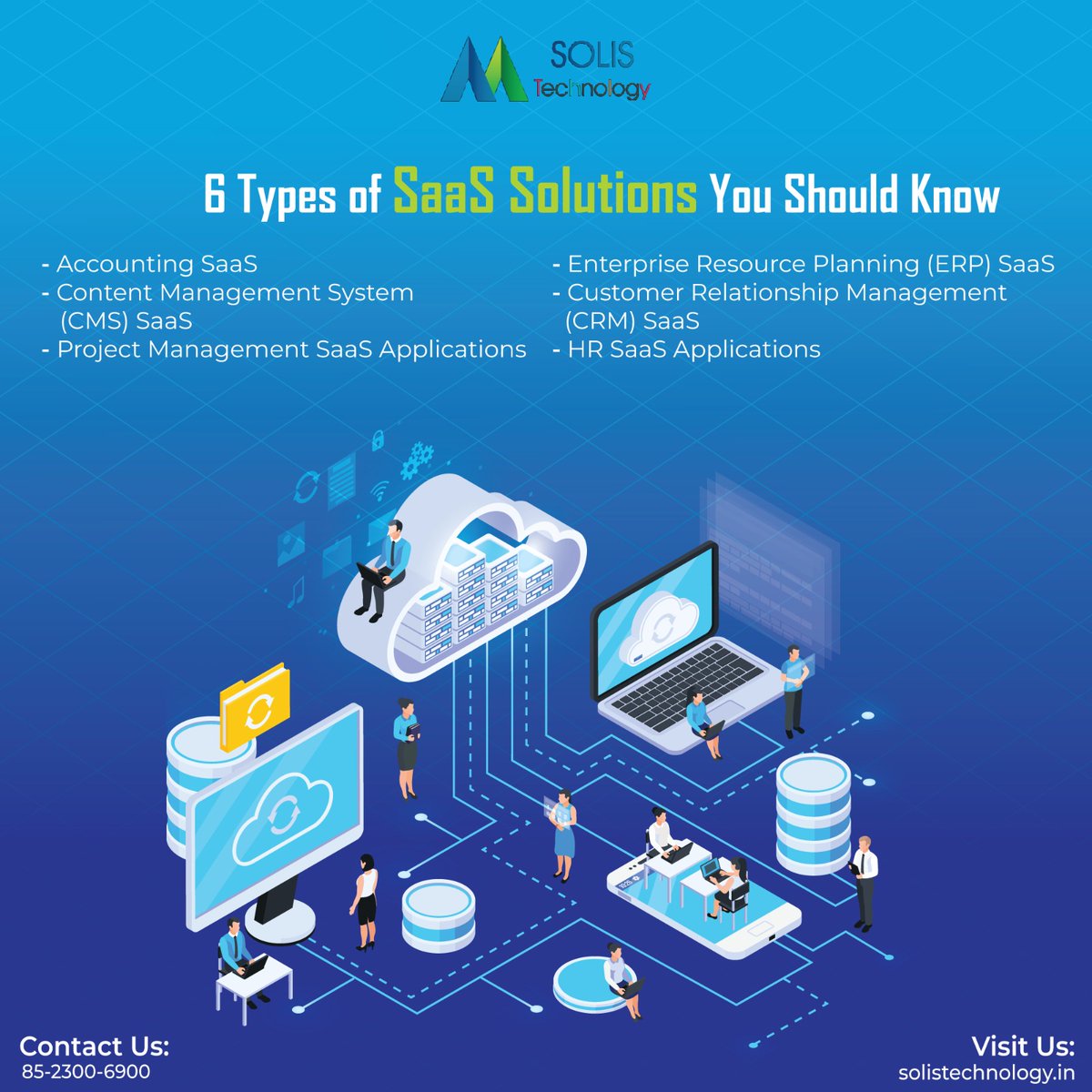solistechnology's tweet image. #6 Types of #SaaS_Solutions You Should Know

#Companies can choose the #SaaS option instead of acquiring and #installing #software, which needs significant #hardware expenditures.

#machinelearning #cybersecurity #growth #seo #digitalsolutions #socialmedia #futureofbusiness
