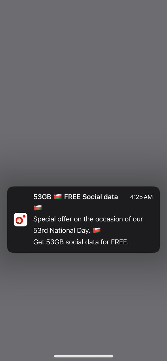 alkasbi_'s tweet photo. ظهر لي هذا الاعلان اليوم بتاريخ ٢٠ نوفمبر
هل مازال العرض ساري ؟

@OoredooOman https://t.co/qOBQ8Qk1Lw