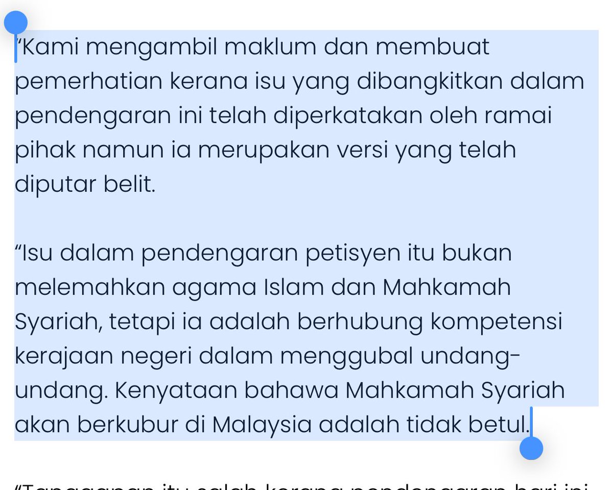 Ketua Hakim Negara tegur peguam yang mewakili kerajaan PN.