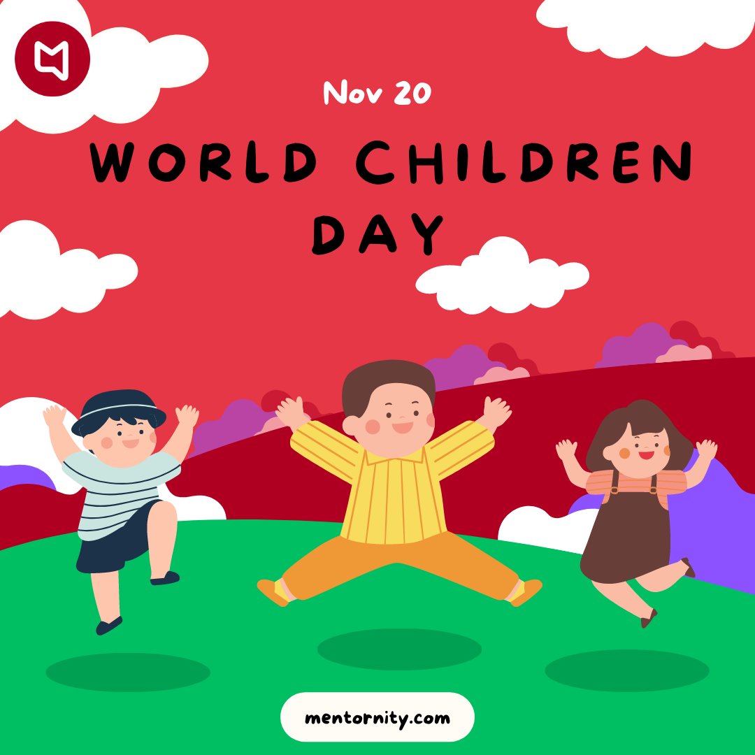 Happy Children's Day! Mentoring is essential in shaping the next generation. It provides children with guidance, support, and a positive role model to look up to. Let's continue to invest in the power of mentoring to help children reach their full potential!