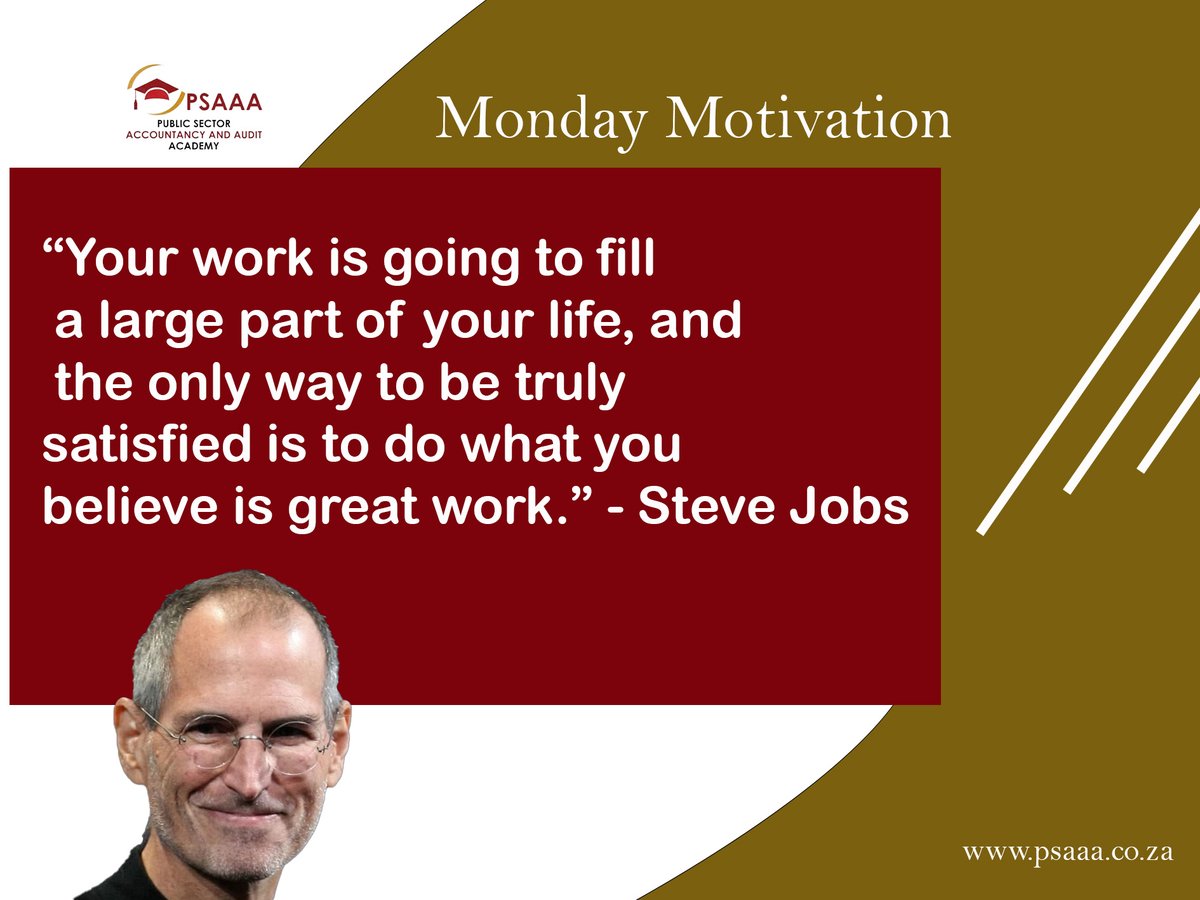 _PSAAA's tweet photo. #MotivationMonday #PSAAA #PublicSector
https://t.co/rppdV91U9G https://t.co/2kgxGe3TUL