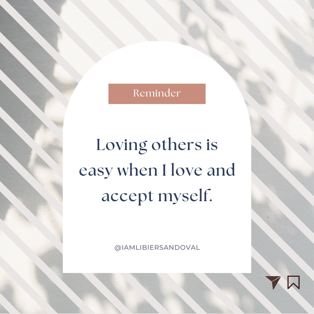 Self-love is the key to loving others effortlessly. Embrace and accept yourself first. 

Love yourself! ❤️

#selflove #acceptance #lovingothers #confidence #innerpeace #selfacceptance #positivity #happiness #mindfulness #gratitude