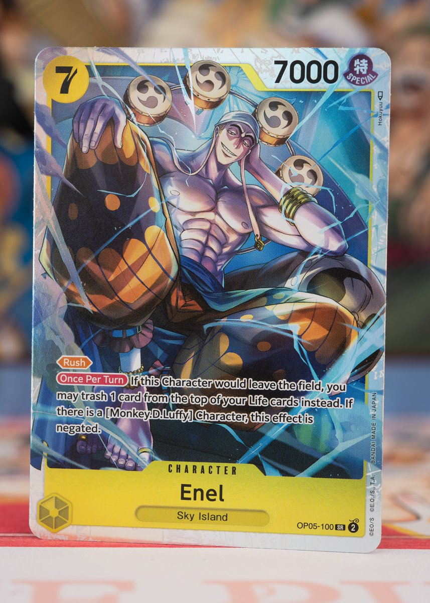 enel one piece card game One Piece: Sound Loader Vol.2 - Enel main image 1