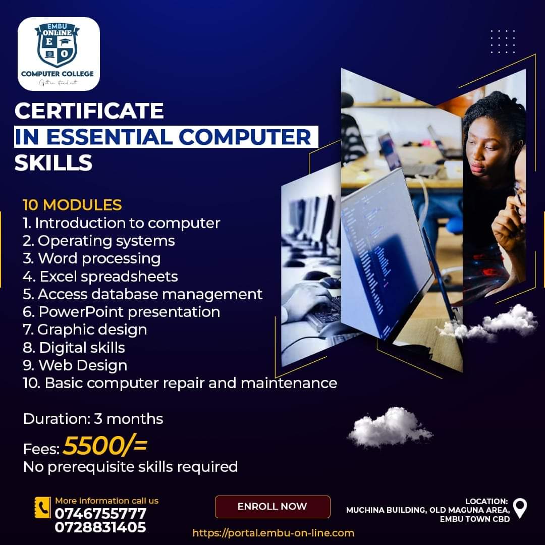 online_embu's tweet photo. Register with us for December - February classes

Removed
Karen Nyamu
Kenya Kwisha https://t.co/kBBAuXMVoQ
