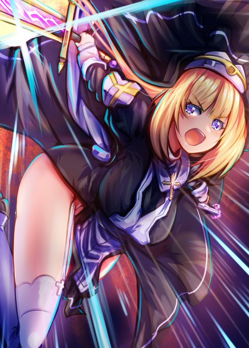 クロス斬るシャルロットちゃん‼👍🤩👍 