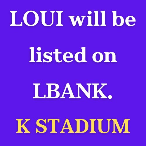 imchuntaeg's tweet photo. LOUI will be listed on LBANK following #KSTA, the key currency of #KSTADIUM.

Louis is the reward of Athens Swap, KSTADIUM's DEX, and the participation token of IDO.

The listing of LOUI will strengthen the ecosystem of KSTADIUM.

https://t.co/HEFNZoiWqK https://t.co/c1UBD4t6nY