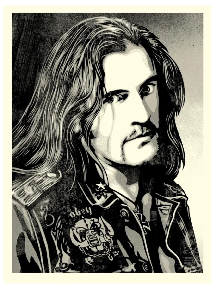 motorcycle_news's tweet photo. https://t.co/Y3G35GvbEj 
Lemmy Damaged Case Silkscreen Print by Shepard Fairey- OBEY 

#music #musicart #art #graffiti #streetart #2021 #Band #black #Face &amp; Head #Gray #Lemmy #Man #Motorhead #Music #Obey #over10 #Print Art #Punk #Rock N Roll Music #Sale #shepardfaireyobey #Sil... https://t.co/bfwuXTpLFO