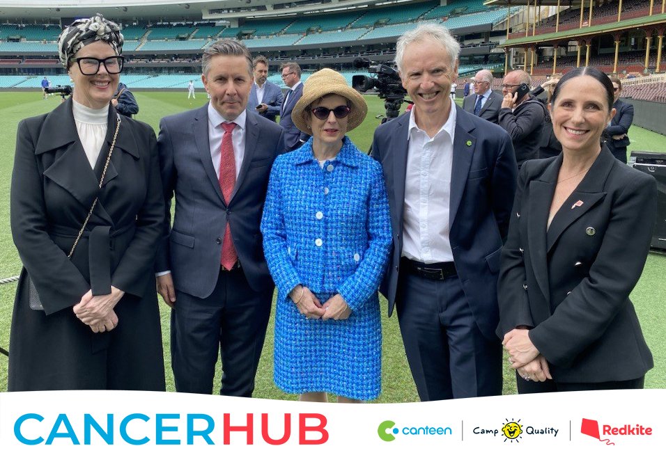 Thrilled to announce $9.4m Australian Government funding for Cancer Hub, our initiative with @redkite and @CanteenAus, helping families impacted by cancer get the right support quickly and easily 💛 Learn more: campquality.me/47GSXTi