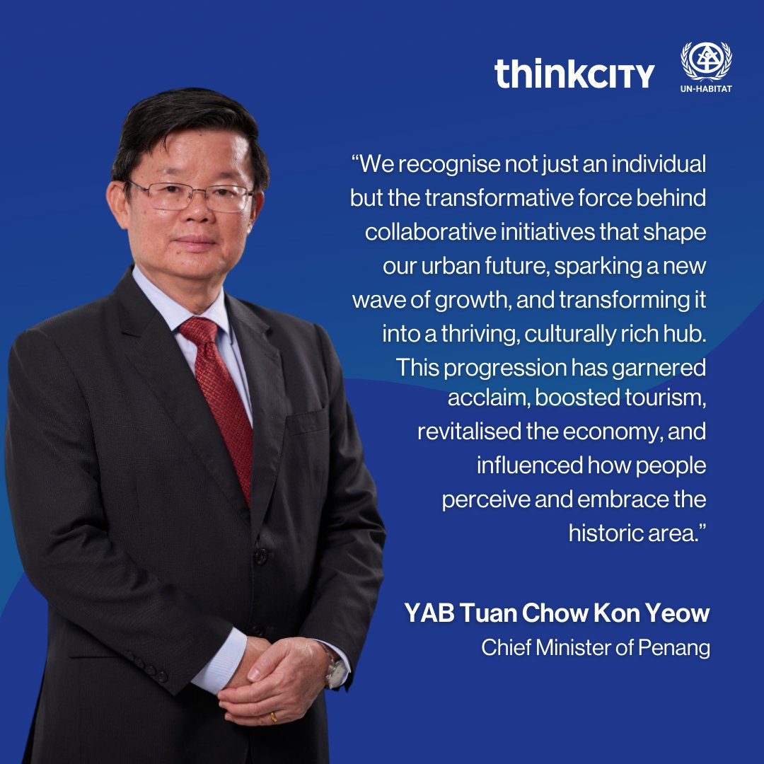 mythinkcity's tweet photo. Hamdan led Think City through over 250 transformative projects, rejuvenating not just George Town but setting a national movement for urban regeneration. His visionary approach extended to cities like Kuala Lumpur, Johor Bahru &amp; the northern regions of Peninsula Malaysia. https://t.co/nBvhfrsjAT