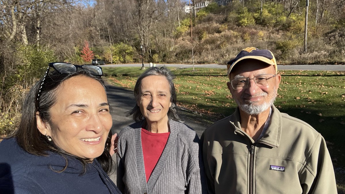 Hi there @SusanSarandon, this is my mom, my dad and me on the rail trail in Morgantown, West by God Virginia. Let me tell you what it means to be Muslim in America. First, your backstory: At an anti-Israel protest in NYC, you just said, 'There are a lot of people that are…