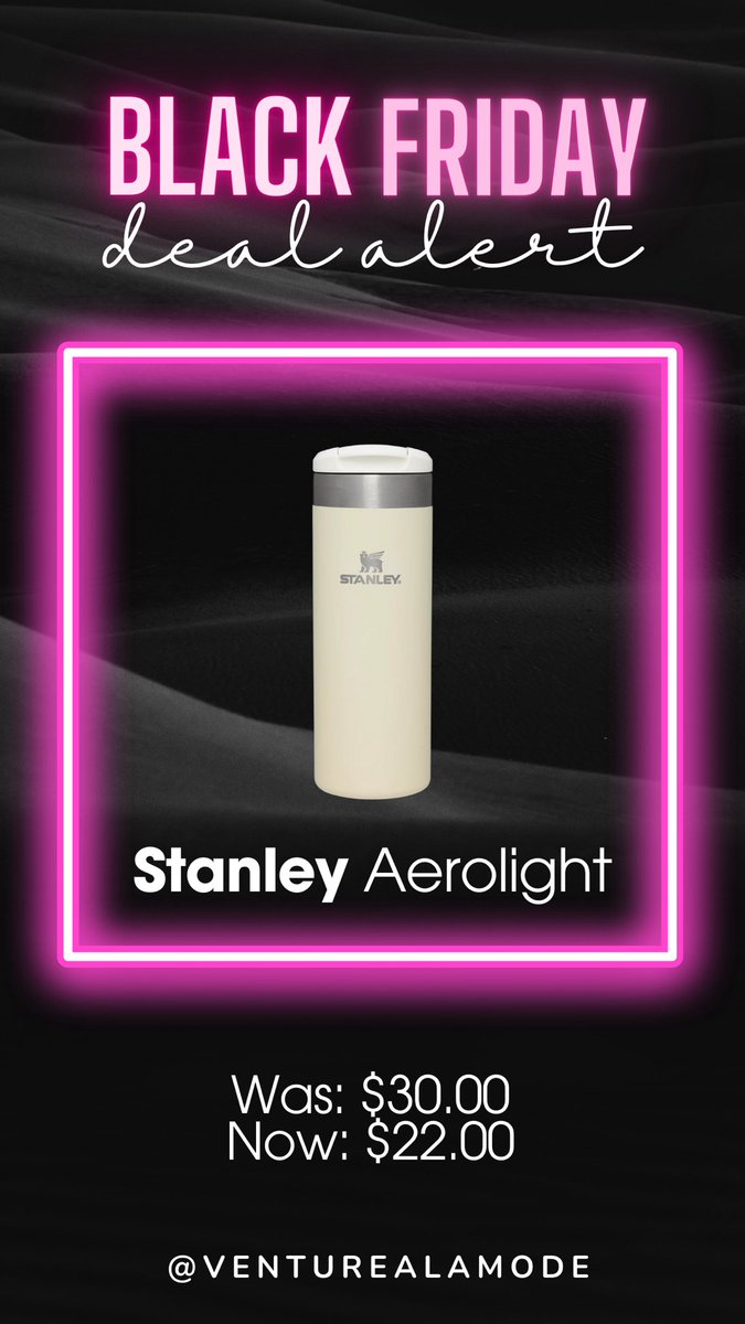 Limited quantities of our favorite @StanleyBrand tumbler for “on the go” on sale!!! Totally leak-proof and light weight! 3 different sizes on sale!

#liketkit #LTKCyberWeek #LTKsalealert #LTKGiftGuide
@shopltk

liketk.it/4ohu9