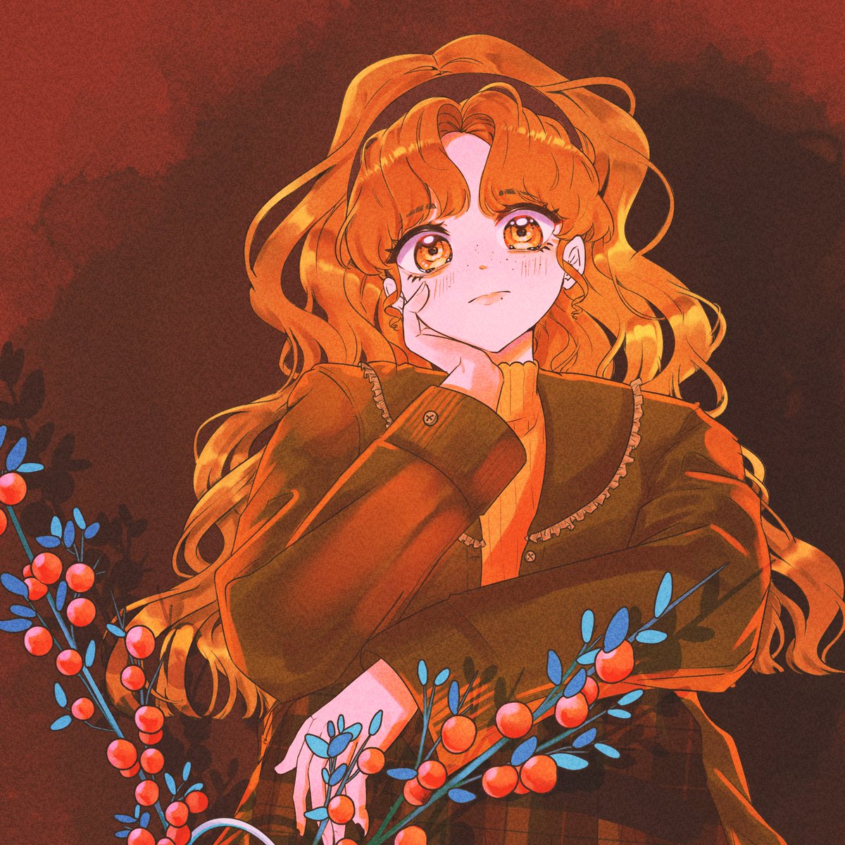 sylvettia's tweet image. pose and color study
refrence:
id.pinterest.com/pin/6281818480…
I think I'm going to keep this style from now on whenever I draw.. ⭐ peace✌
#illustration #referencephoto #artstylestudy #autumn #wintercoming #digitalillustration #girlincoatdrawing