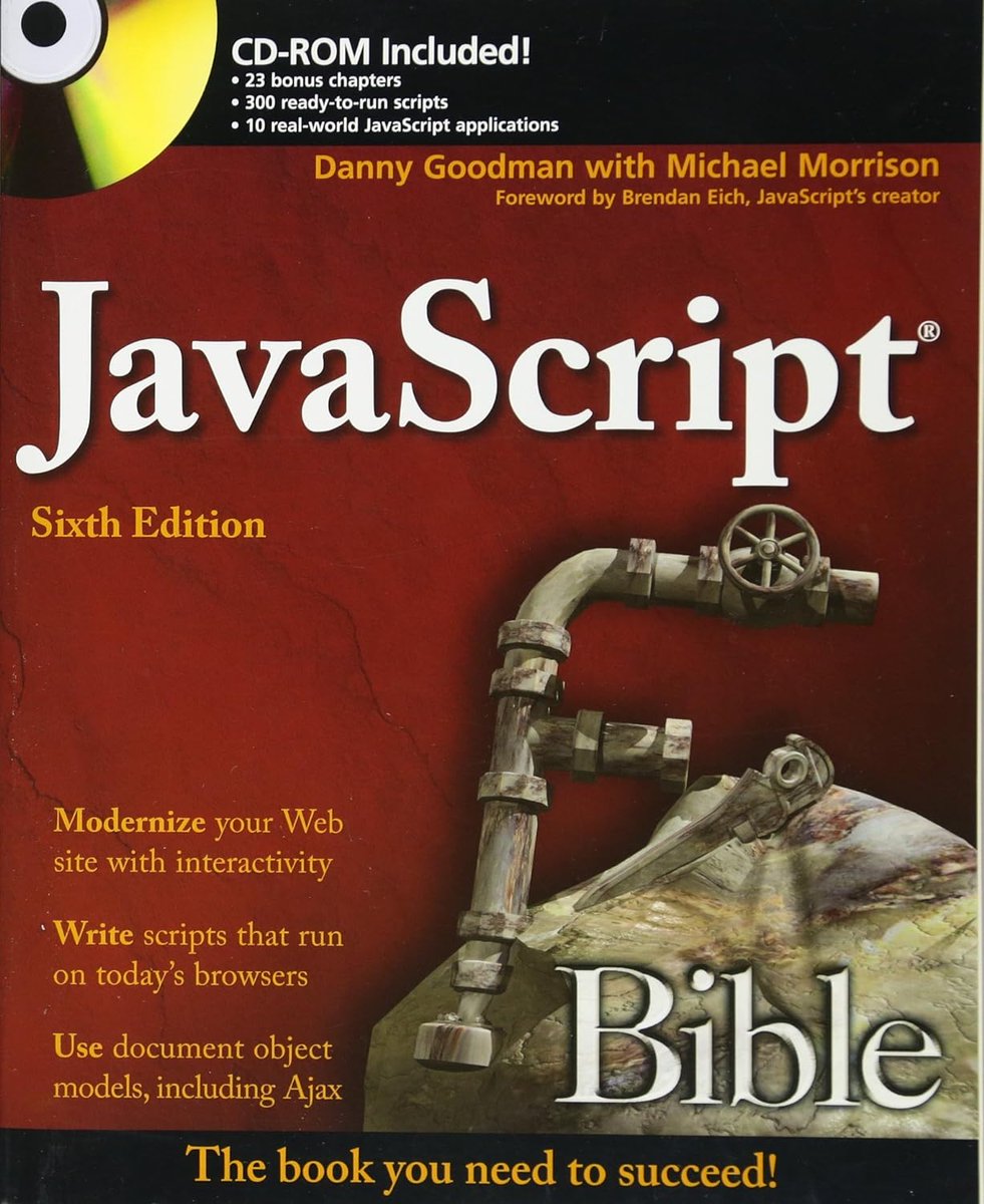 JavaScript Book;

I'm giving away some FREE copies of "JavaScript Bible, Seventh Edition", to my followers.

If you want a copy, please do the following:

🔸Like
🔸Retweet
🔸Comment
🔸And then even better, send me a DM

#javascript #js #book #programming #developer #coding