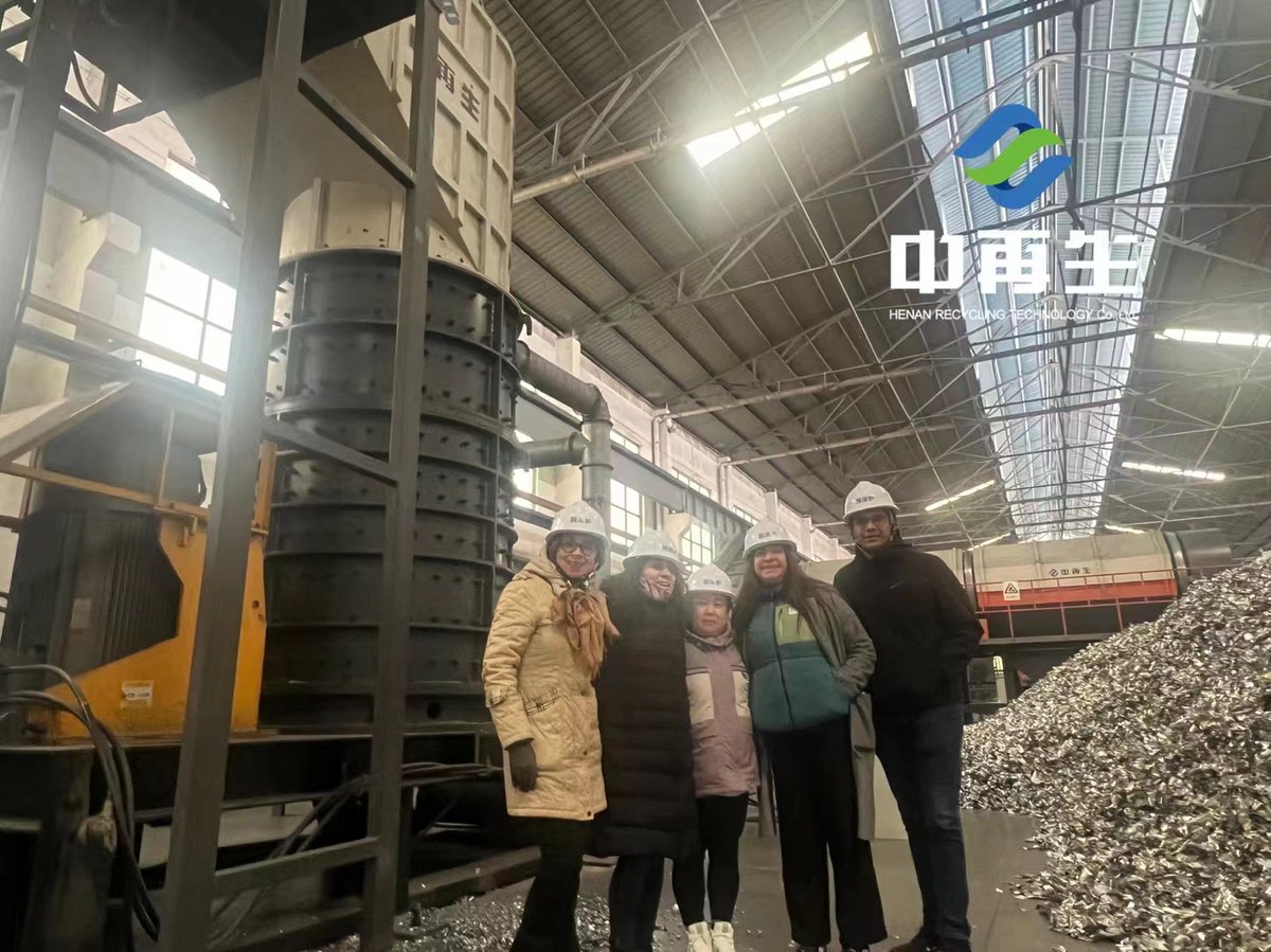 zzs_hammermill's tweet photo. New order from #Mexico

#UBC shedding and separating line

#aluminumrecycling https://t.co/T6G0yjY9tU
