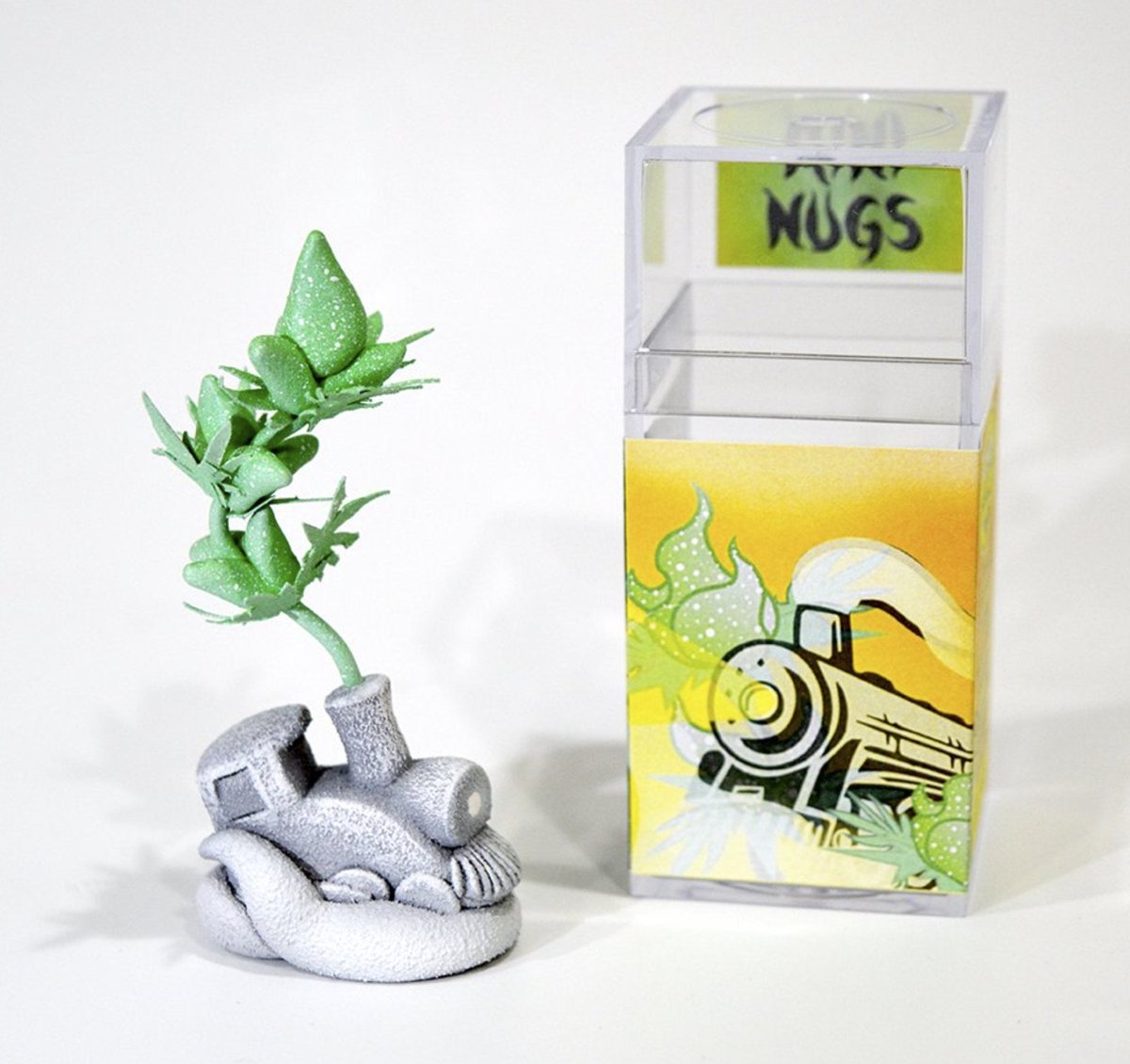 sprayedpaint.com/products/ghost…
Ghost Haze Train Mini Nugs Sculpture by Nugg Life NY
#sculpture #artsculpture #ArtStatue #PopArtSculpture #GraffitiSculpture #art #graffiti #streetart #Cannabis Marijuana & Weed #Cookie #Cough #Dank #Dope #Drug #Eating #Figure #Fine Art Toys #Flowers & ...