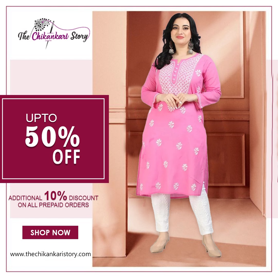 ThechikankariS's tweet photo. This is a gorgeous cotton chikankari long kurta embroidered with beautiful flowers that is pink in color

For More Info:- 
Call Us:- +91 8368845357
Shop Now:- https://t.co/cgz6AGQVbb

#chikan #chikankari #chikankariembroidery #lucknow #lucknowi #chikankurti #chikankariwork https://t.co/aVR8DE8u3X