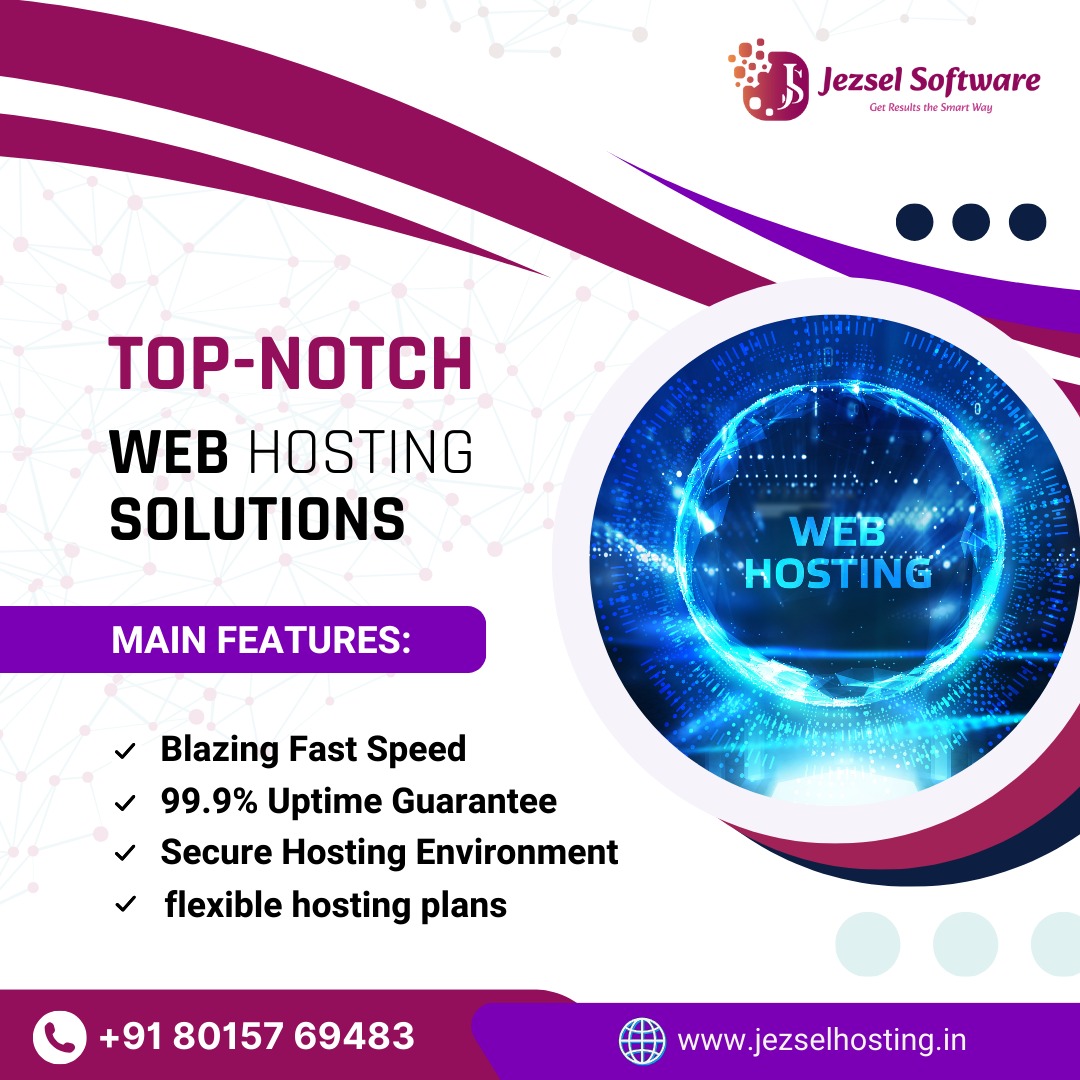 jezsel_software's tweet image. Top-notch web hosting solutions
We take pride in providing top-notch web hosting solutions. Join Jezsel Software for a seamless online experience.
#jezselsoftware #webhostingsupport #cloudhosting #wordpresshosting #domain #Topnotchhosting #Websolutions #worldwide