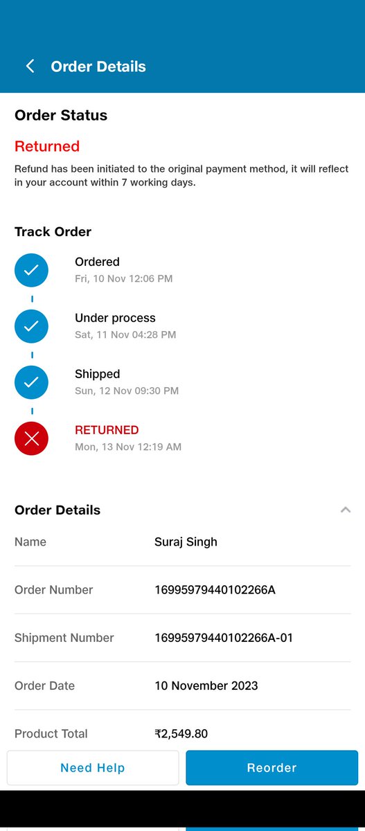 @JioMart_Support @jagograhakjago @BandBajaateRaho 

#chormart #jiomartfraud 
Jio Mart chor hai
Jio mart fraud hai
8 din hogya hai abhi tak refund nahi aaya?
Sirf 470 or 444 ka refund aaya hai baki ka refund kabhi ayega?
Tum log chor ho.