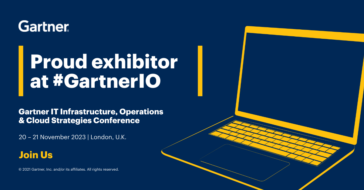 📢 #GartnerIO 2023 in #London is right around the corner! Stop by our booth #401 to connect with our team and learn more about our solutions. Join Gerald Pfeifer's, CTO of #SUSE, session on Nov 21 to find out 'Why don't my customers trust me?' 👉 okt.to/LWXVki