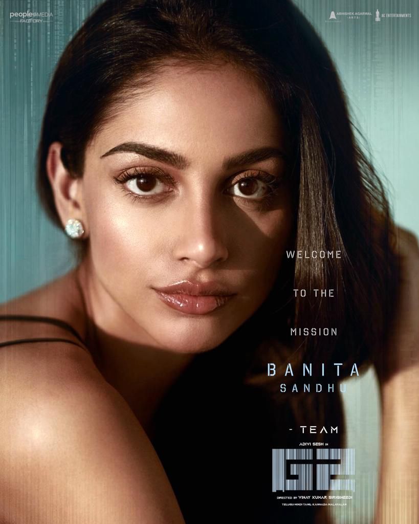 #Goodachari2 :

 #BanitaSandhu joins #AdiviSesh's most awaited spy sequel, #G2.

Shoot begins soon.