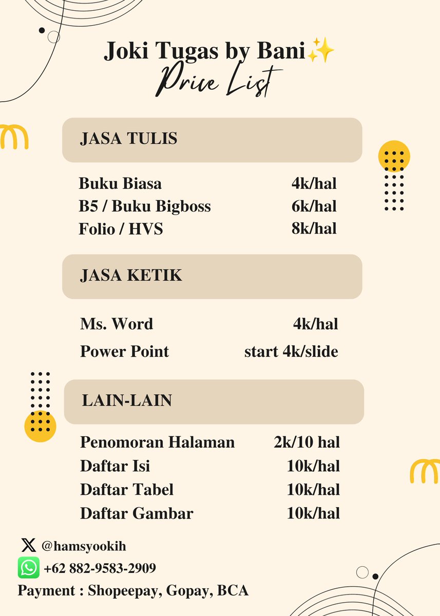 hamsyookih's tweet photo. @lcandlelightt bisa kak, wa langsung yuk detailnya https://t.co/6QXH4anvZU https://t.co/0Fb78hbR7u