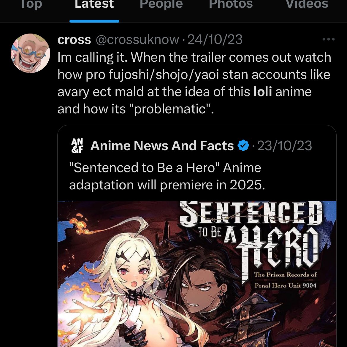 Anime Sentenced to Be a Hero vai estrear em 2025