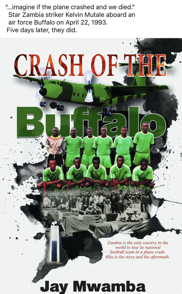 Hot off the press, "Crash of the Buffalo," by Jay Mwamba