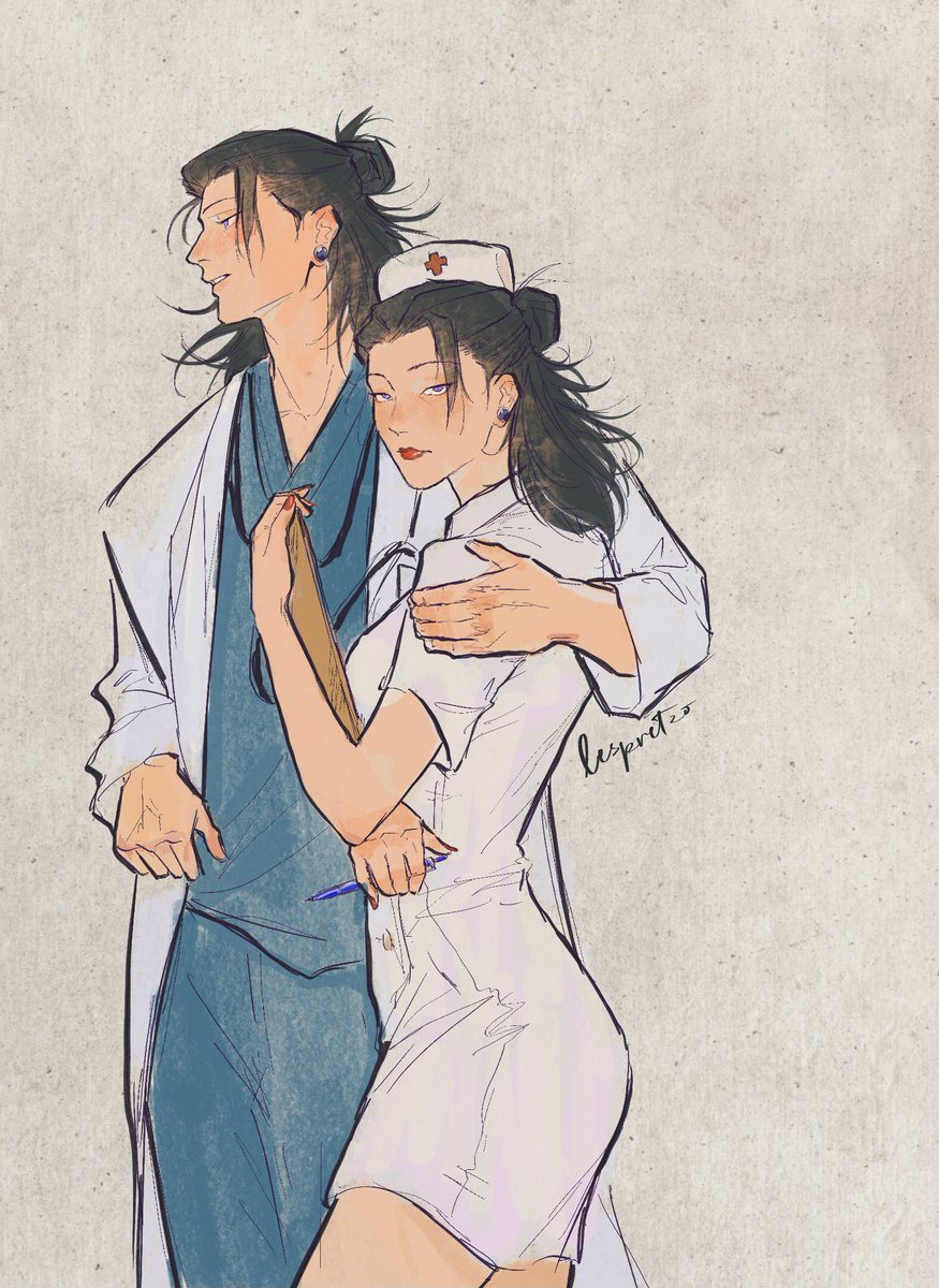 something brewing in the ER #getosuguru