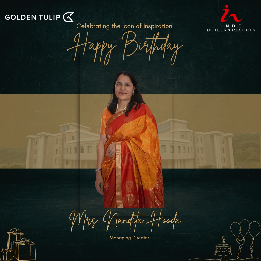 Celebrating the #Birthday of our honored #ManagingDirector,  #MrsNanditaHooda, a Dedicated Icon of Inspiration with a #powerfulvision for success.
Manifesting another year of #wonderfulmemories, personal growth and all the #happiness life has to offer.
#HappyBirthday!