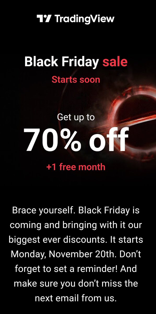 I’ll be giving away a
<a href="/in_tradingview/">TradingView India 🇮🇳</a>

Premium Plan (12 Months Validity) once I hit 60K followers on Twitter!  

All you’ve to do is :    

⚡️Like and Retweet This Tweet to participate in the Giveaway Contest!

sale starts in 2 hr...