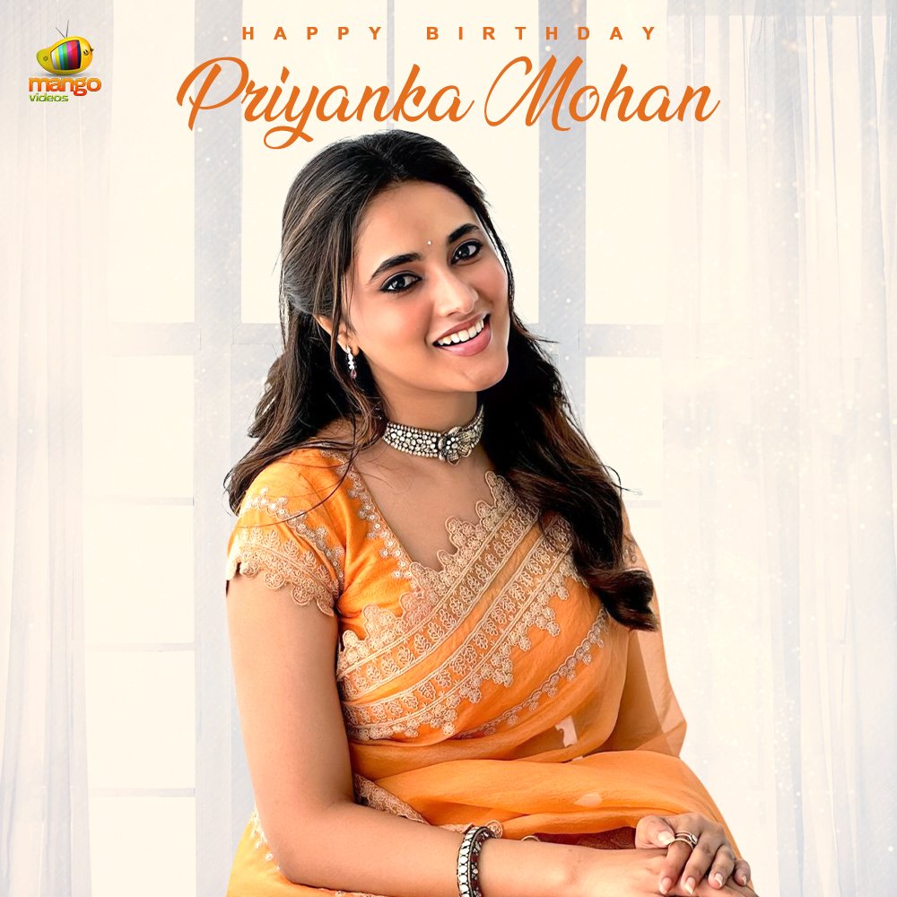 #HBDPriyankaMohan  😻 

  PICTURE by @mangovideos

#PriyankaMohan #PriyankaArulMohan