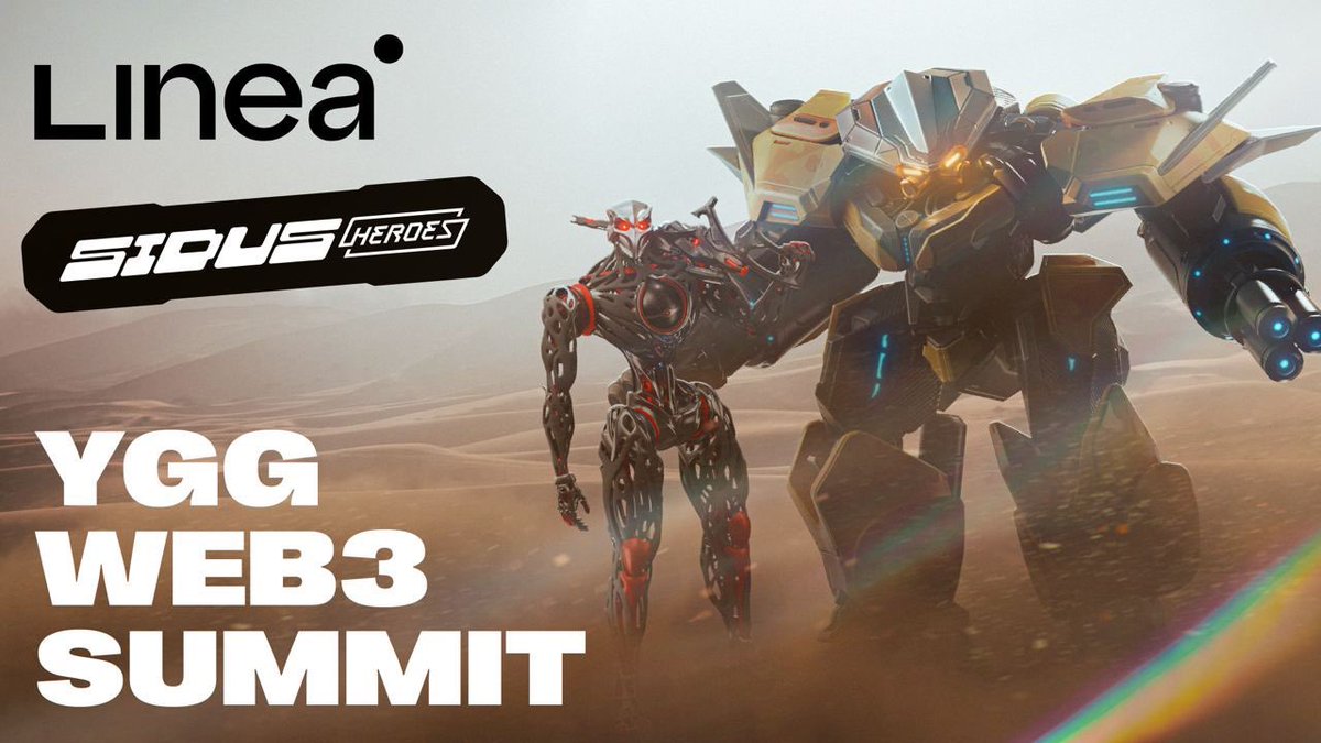 galaxy_sidus's tweet image. Exciting week ahead 🔥 
See you all at our business partner’s @LineaBuild booth at the @YGGEvents Games Summit arranged by @YieldGuild 

🗓️ November 23-25 2023
📍 BGC, Taguig, Philippines 🇵🇭