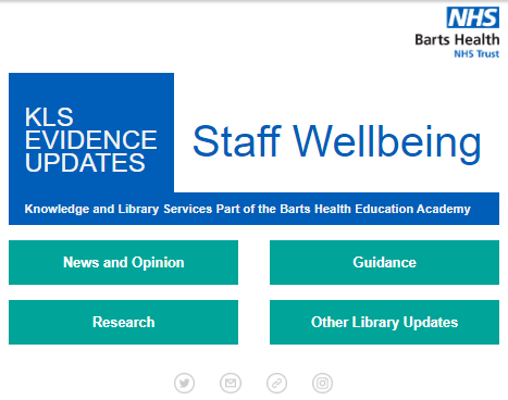 The latest edition of our #Staff #Wellbeing Evidence Update is out now! Read about the latest #news, #guidance and #research. 

👉 mailchi.mp/158fa7e7a278/s…

Subscribe to this and our other updates.
✅ eepurl.com/dCz1lz 

#well #being #wellness #BHWellbeing