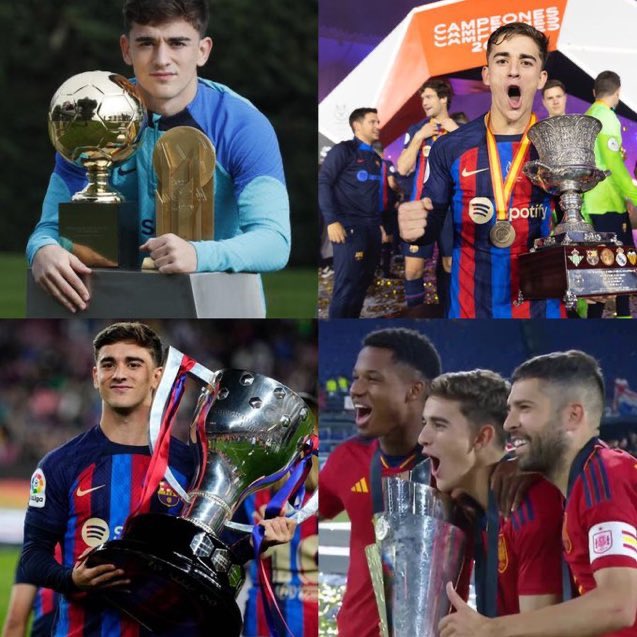 Volverá más fuerte que nunca, nuestro Golden Boy.❤️

#AnimoGavi