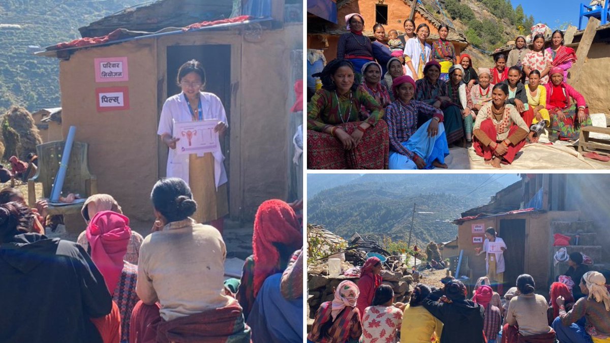 DFN #Nurse, Yuna, has been continuing her amazing outreach work with @odafoundation , raising awareness of #familyplanning in remote communities in #Nepal. 
Read her full report here:
bit.ly/3sFY9Yw