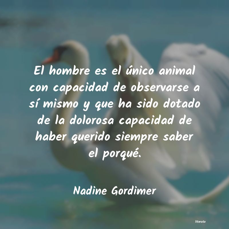 #NadineGordimer
