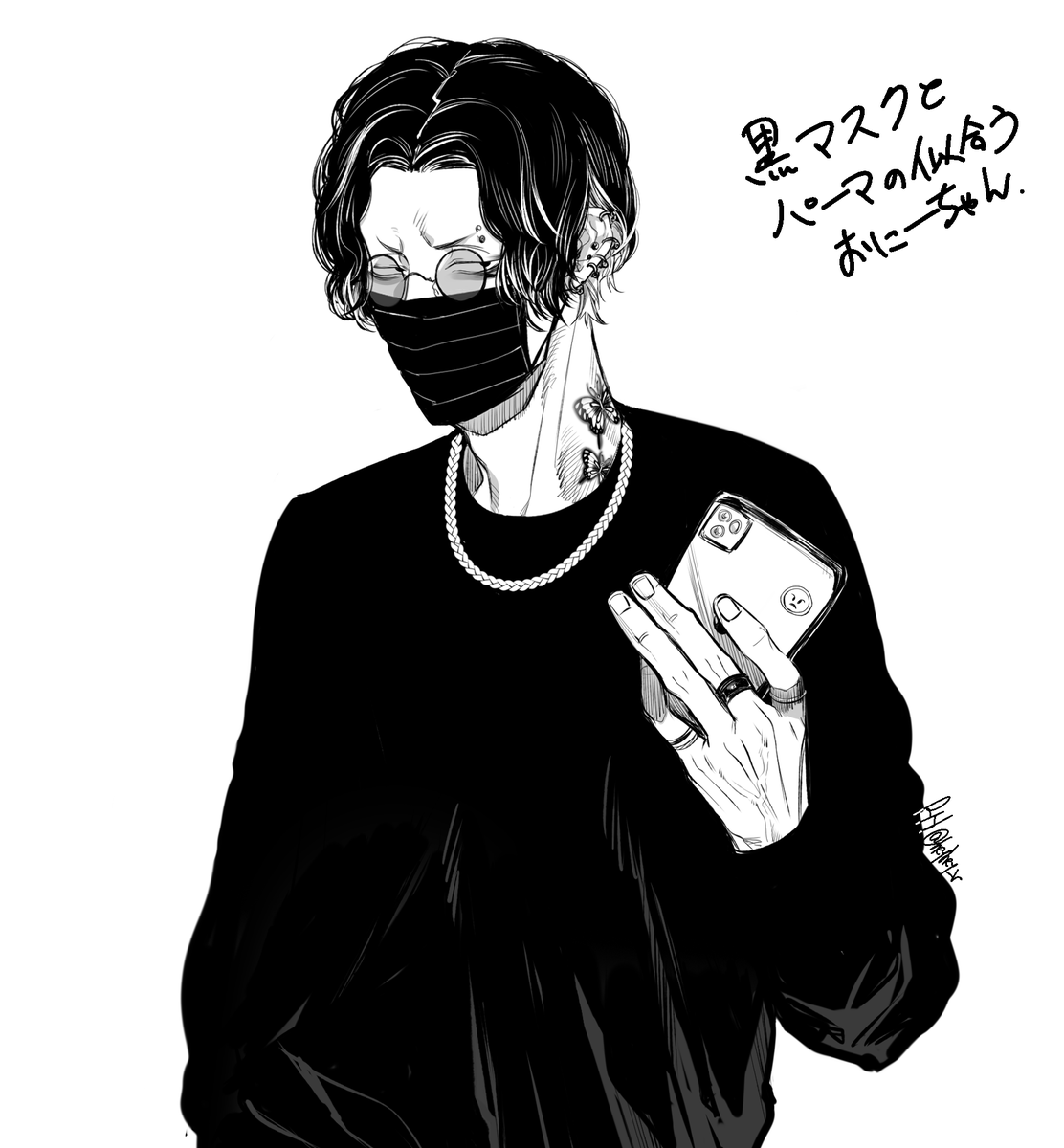 街で見かけた人シリーズ('◉◞౪◟◉)