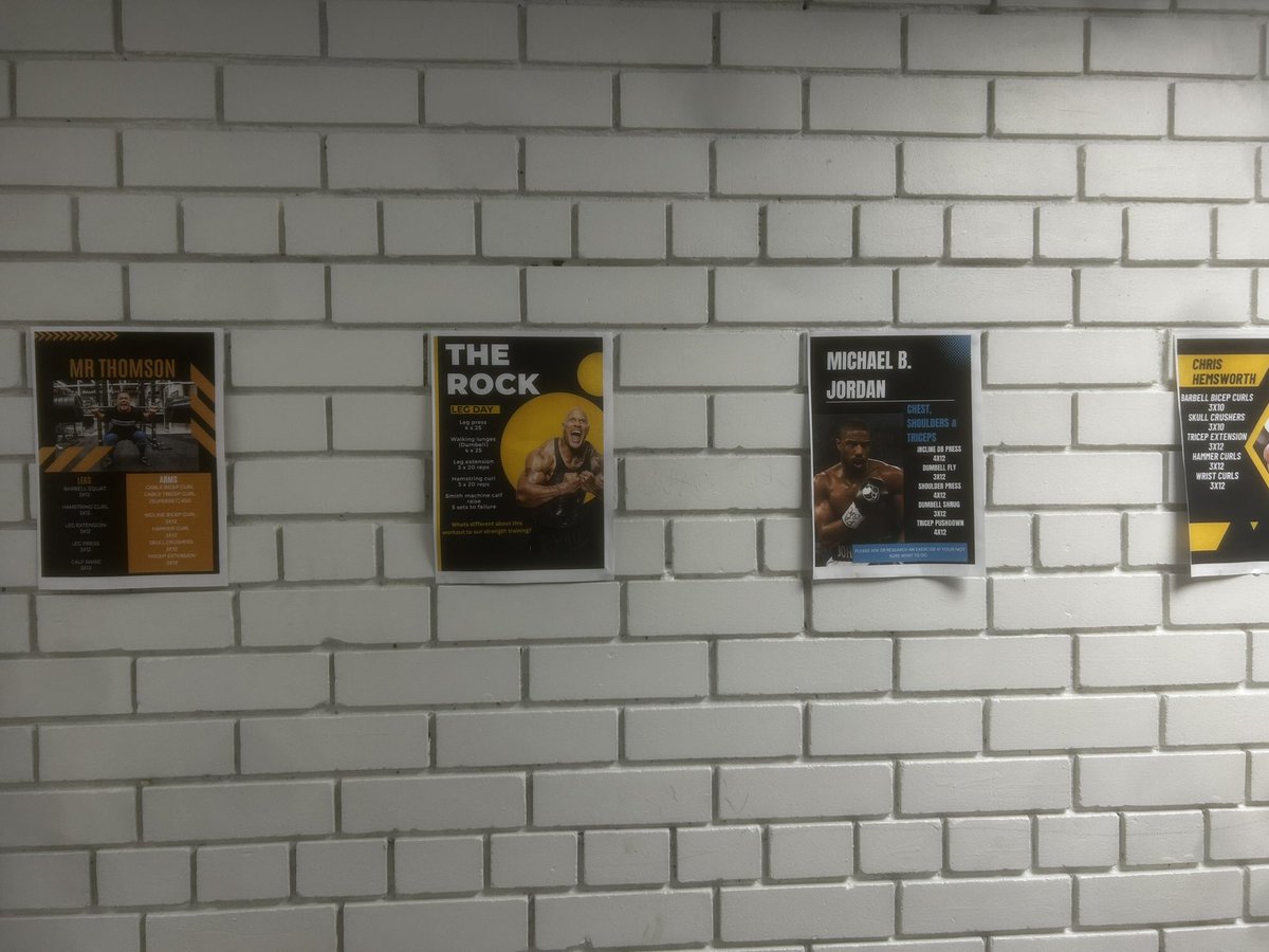 3rd year fitness this morning 💪

Today we were looking at hypertrophy training by working through one of our ‘famous’ work outs 🏋️‍♀️