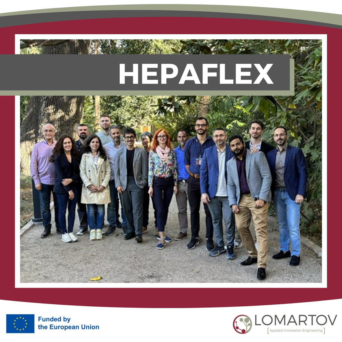 Last week, we kicked off #HEPAFLEX in Valencia!
This new project aims to develop high-performance flexible #HalidePerovskite #SolarCells, adaptable to various contexts.🌞🔌
Stay tuned to learn more about our advancements towards #sustainable photovoltaic technology!☀️🌱