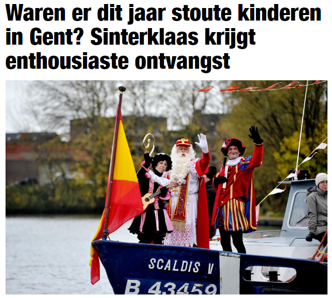 Enkel de Brusselse die met de trein kwamen.