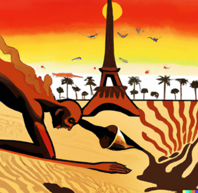 THREAD |🌡️Simulations of a worst-case heatwave during the #ParisOlympics

Our team @LSCE_IPSL & #LMD_IPSL simulated what could be an extreme 15 days heatwave before 2050 with rare event algorithm to climate simulations from the CMIP6 project.
xaida.eu/paris-olympics…

Thread (1/3)