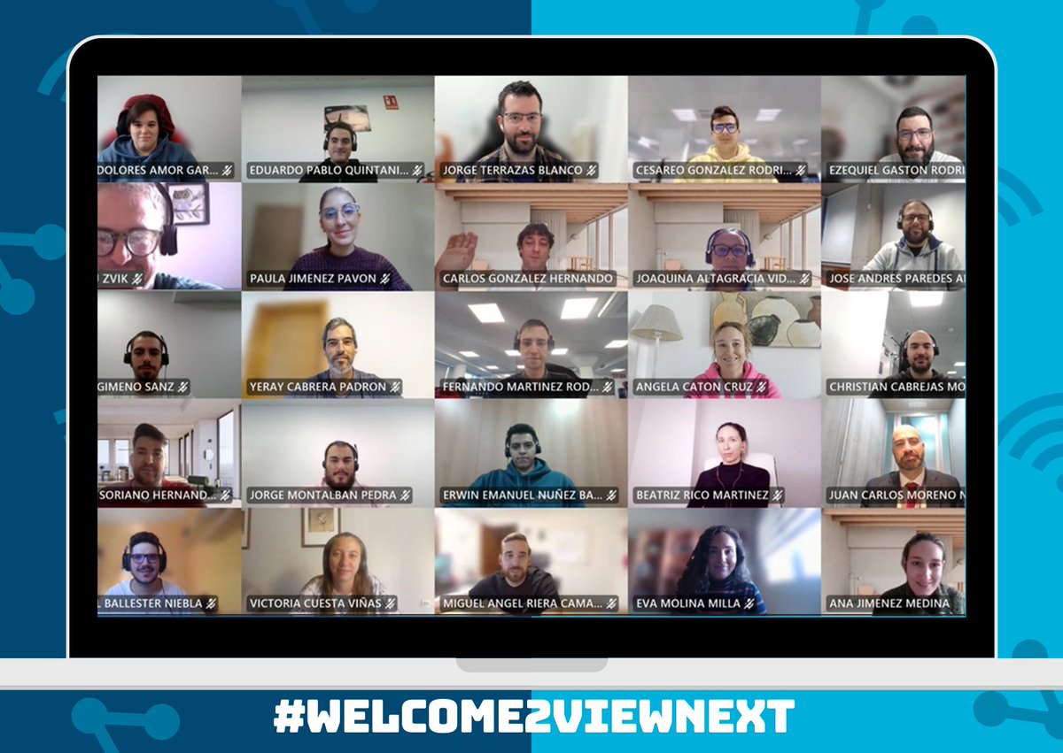 viewnext's tweet image. ¡Abrimos la semana con nuevos compis! 🤩

Carlos, Ana, Alejandra y Marina han sido los/las anfitriones y encargados de dar la bienvenida a los nuevos componentes de nuestro gran equipo que ya supera los 4.700 empleados/as ✨

#Welcome2Viewnext #GenteViewnext 💙