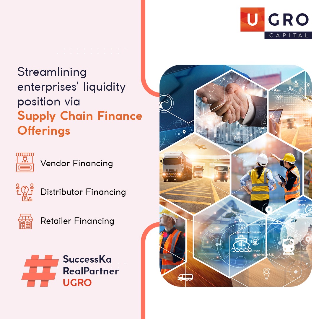 UGROCapital's tweet photo. At U GRO Capital, we are strengthening the backbone of MSMEs with our Supply Chain Finance for additional working capital.
#SuccessKaRealPartnerUGRO
#UGROCapital #UGRO #MSMESector #MSMECredit #SmallBusinesses #MSMEIndia
#VendorFinancing #DistributorFinancing #RetailerFinancing https://t.co/P07iQpNioT