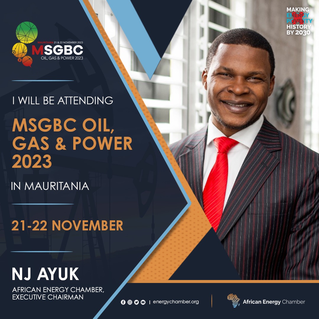 Join our Executive Chairman, <a href="/nj_ayuk/">NJ Ayuk</a>  in #Mauritania for the #MSGBC Oil, Gas, and Power Conference from 21 - 22 November. #oil #power #gas #Africa