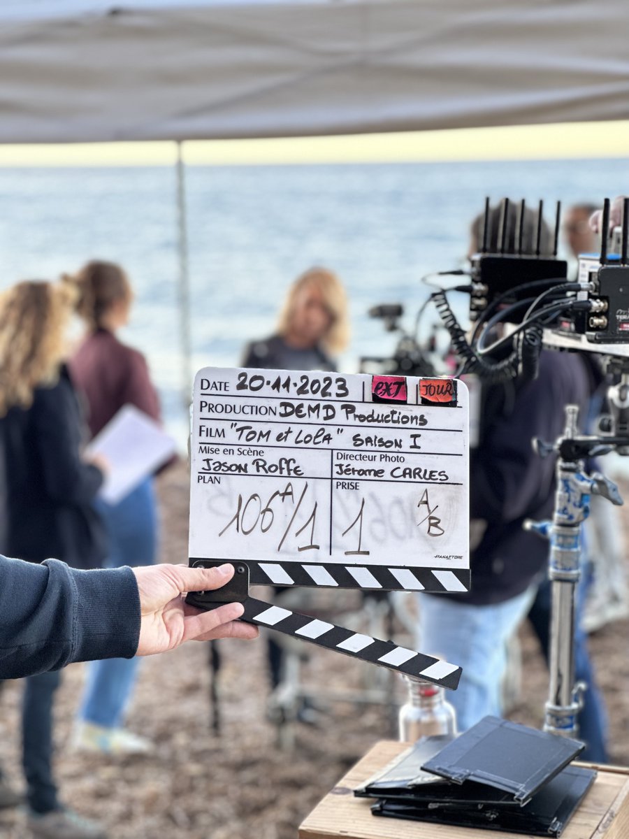 MediawanFr's tweet photo. #Tournage : Début de tournage de la série Tom et Lola à La Seyne Sur Mer, Toulon et sa métropole – région PACA du 20 novembre au 15 décembre 2023 (ép 1 à 4) 🎬
Avec @douniacoesens et Pierre-Yves Bon
Produit par @SebPavard et Cyril Hauguel - #DEMDProd https://t.co/klmi0ggdXI